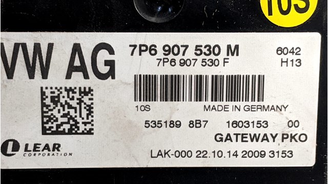 7P6907530M VAG Прилади й апаратура діагностики