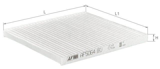 Фільтр салону AF5064 Alpha Filter