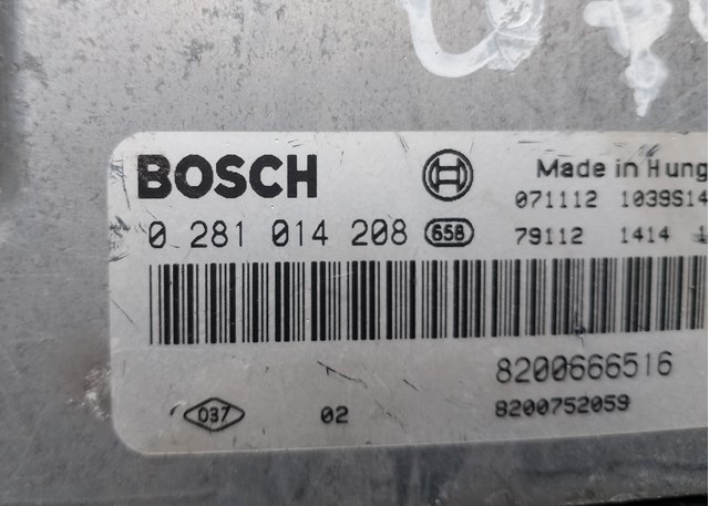 ЕБУ Opel 0281014208 ціна, від 77.62 USD