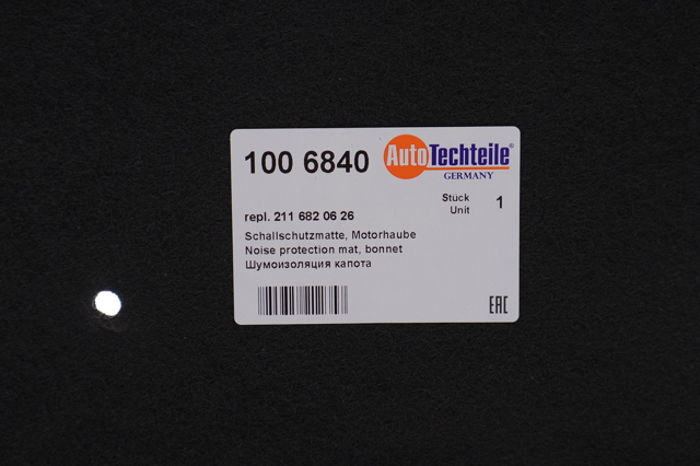 Обшивка капота Autotechteile 1006840 ціна, від 37.34 USD