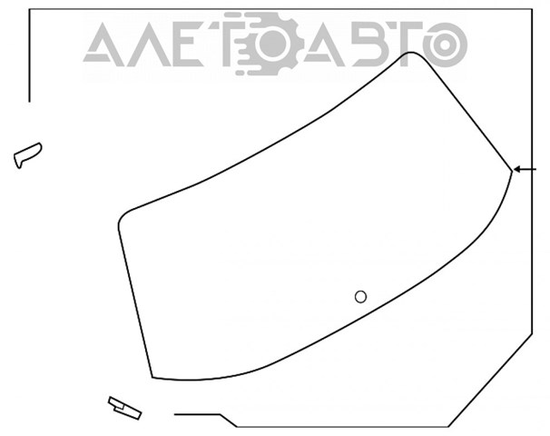 Купити 63019SJ020 Subaru Скло ляди