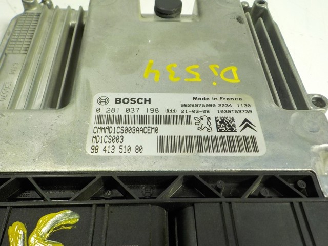 Купити 0281037198 Peugeot/Citroen 