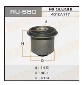Сайлентблок переднього верхнього важеля Masuma RU680 ціна, від 10.14 USD
