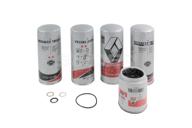 Комплект фільтрів на мотор 5001875125 Renault (RVI)
