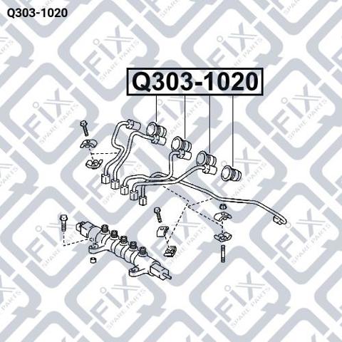 Q3031020 Q-fix Кільце інжектора