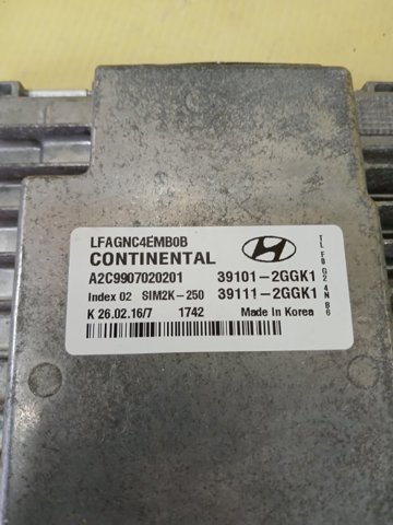  Hyundai/Kia 391012GGK1