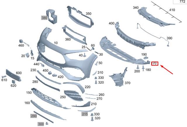 Купити A2478858703 Mercedes 