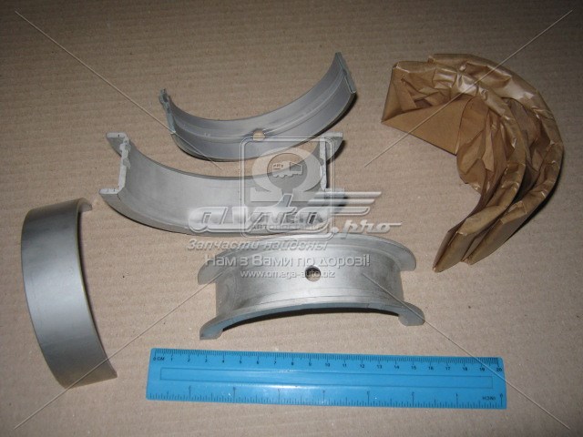 Купити 87403614 Kolbenschmidt Вкладиші колінвала, корінні, комплект, 1-й ремонт (+0,25)