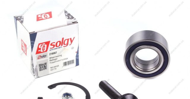 216067 Solgy Підшипник маточини передньої