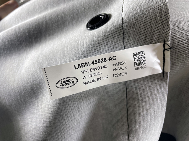 Чохол запасного колеса VPLEW0130 Land Rover