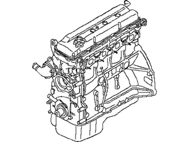 Двигун 101024BA0A Nissan/Infiniti