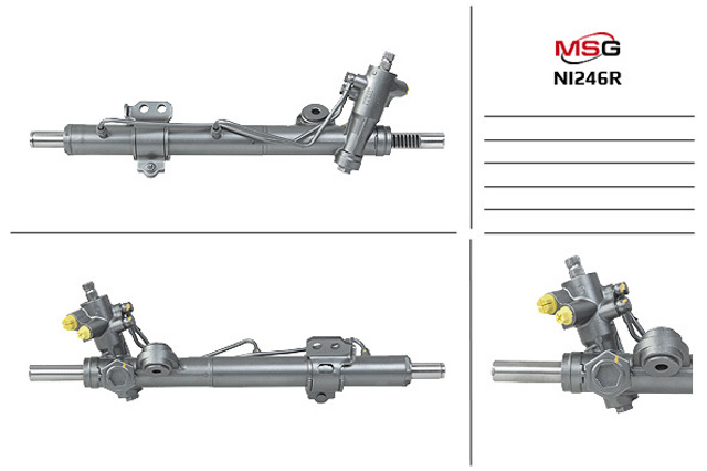 NI246R MSG Rebuilding Рейковий рульовий механізм