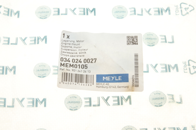 Подушка (опора) двигуна лів./прав. Meyle 340240027 ціна, від 19.42 USD