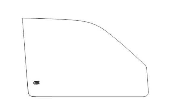 Скло передньої правої двері Sekurit 5650RGNP4FD ціна, від 34.12 USD