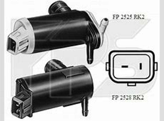 Купити FP2525RK2 FPS Двигун бачка омивача передній/задній
