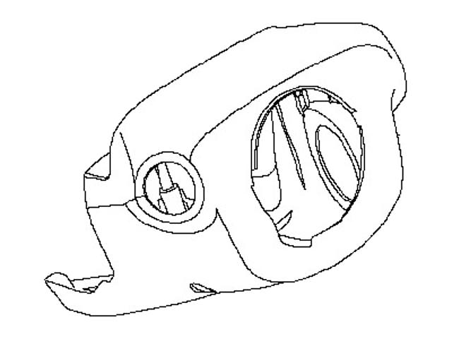 Захисний кожух кермового механізму 484705RL1A Nissan/Infiniti
