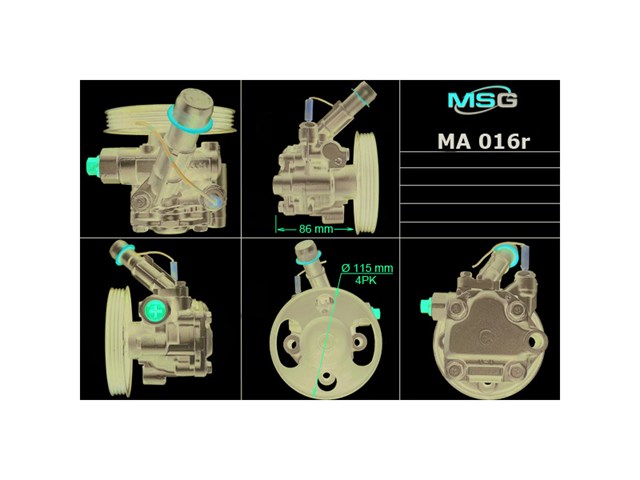 Купити MA016R MSG Насос гідравліки