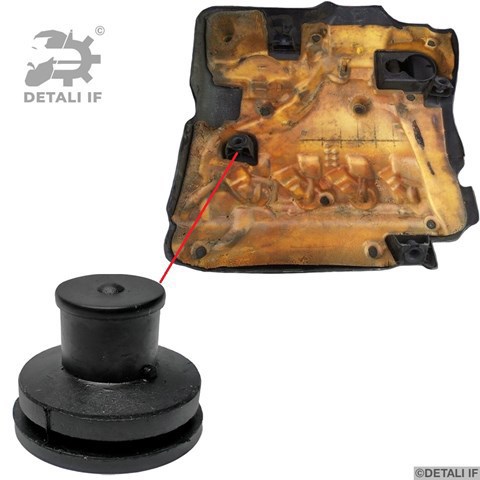 Подушка декоративної кришки двигуна DF14672 Detali IF