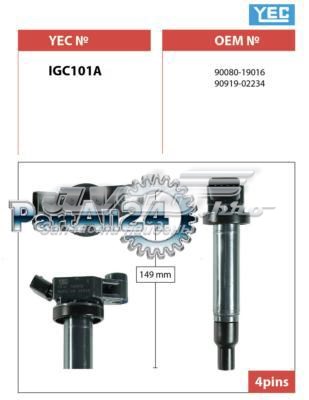 Купити IGC101A YEC Котушка запалювання