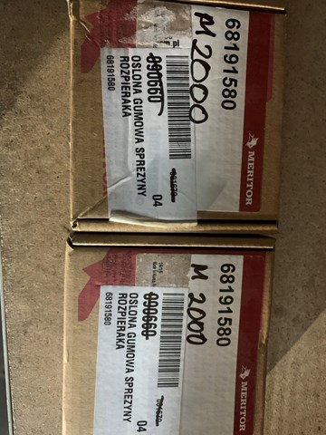 Ремкомплект заднього гальмівного циліндру 68191580 Arvin Meritor