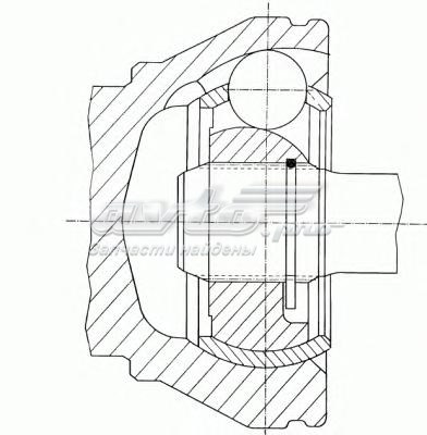 Купити 304843 GKN-Spidan Граната внутрішня, передня, ліва