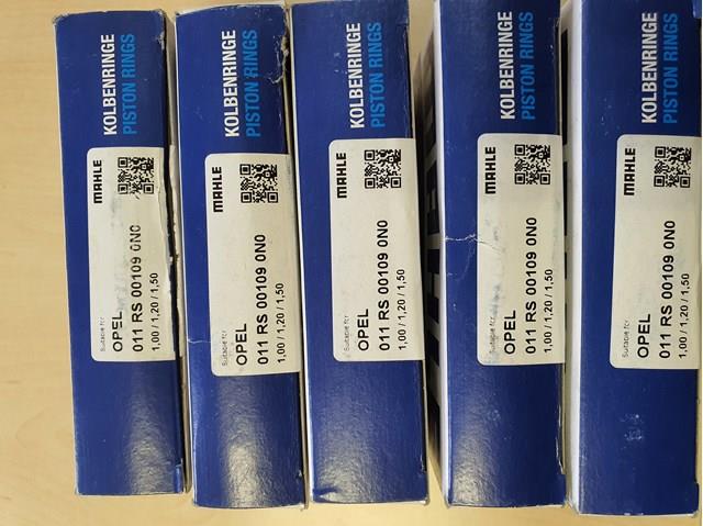 011RS001090N0 Mahle Original Кільця поршневі на 1 циліндр, STD.
