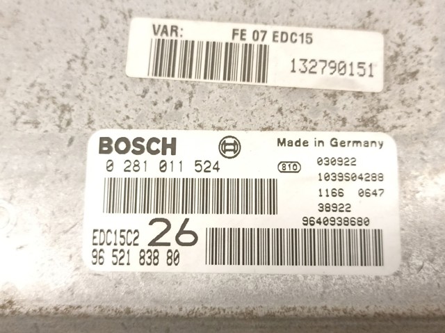 9652183880 Peugeot/Citroen 