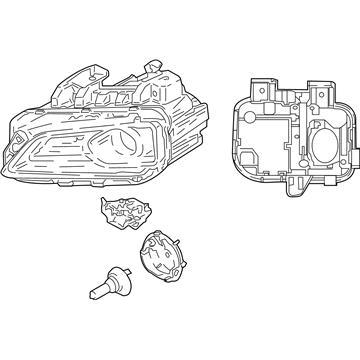 Фара передня права Hyundai/Kia 92102J9120