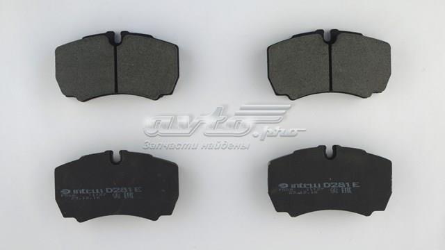 Задні гальмівні колодки D281E Intelli