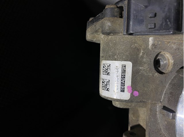 Дросільна заслінка 700465 VALEO