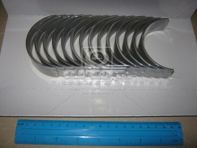 Вкладиші колінвала, корінні, комплект, стандарт (STD) H10907STD Glyco