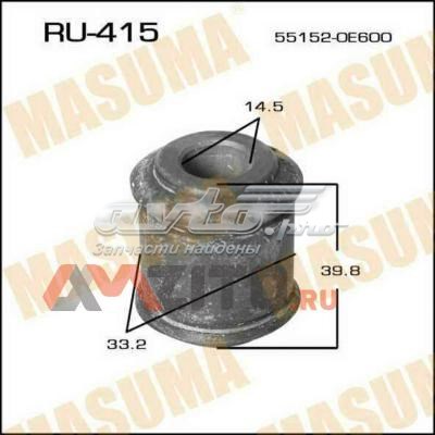 Сайлентблок заднього поперечного важеля RU415 Masuma