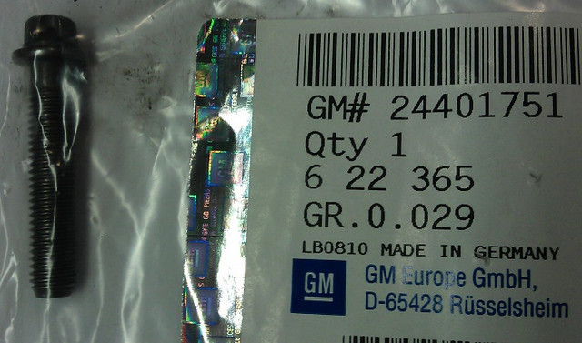 Купити 24401751 General Motors Болт шийок шатуна