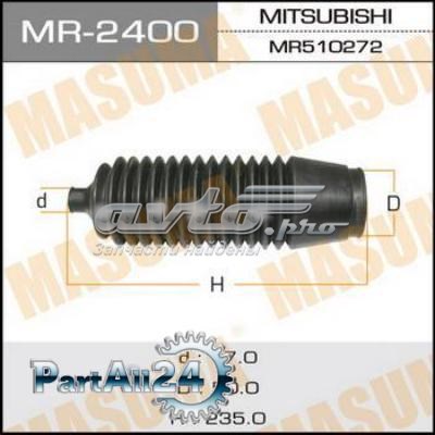 MR2400 Masuma Пильник рульового механізму/рейки, лівий