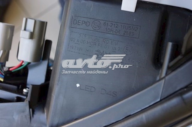 Фара дальнього світла в зборі Depo/Loro/Abakus 21211U5LLDHM ціна, від 321.85 USD