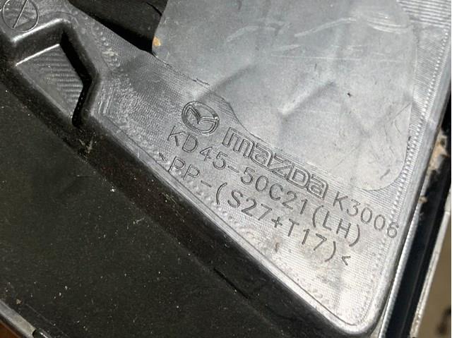 Заглушка/ решітка протитуманних фар бампера переднього, ліва KD4550C21 Mazda