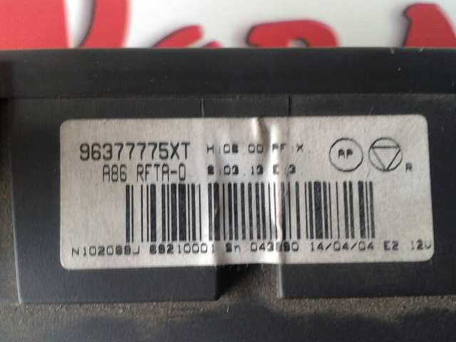  Peugeot/Citroen 96377775XT