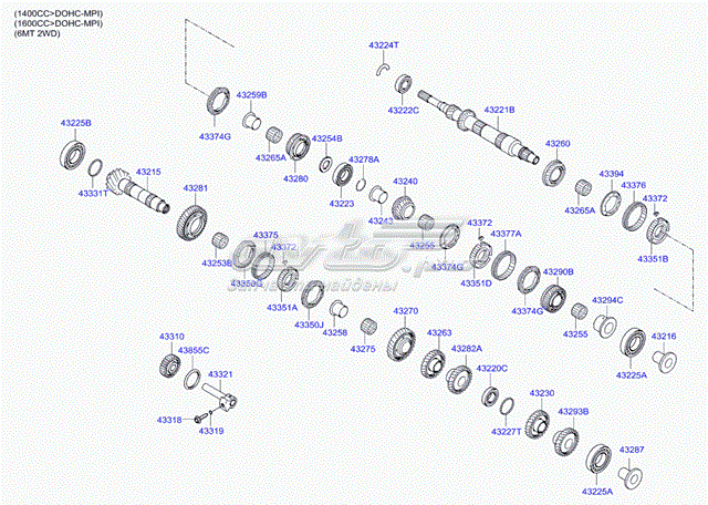  4335032100 Hyundai/Kia