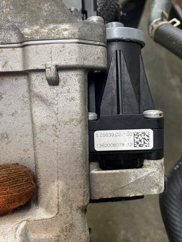 50563902 Peugeot/Citroen Клапан рециркуляції відпрацьованих газів EGR