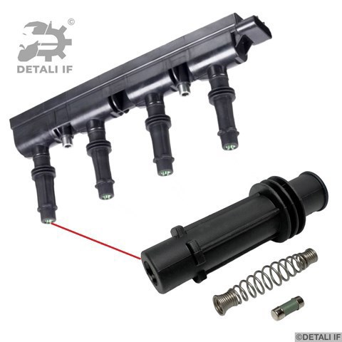 Накінечник свічки запалювання DF14217 Detali IF