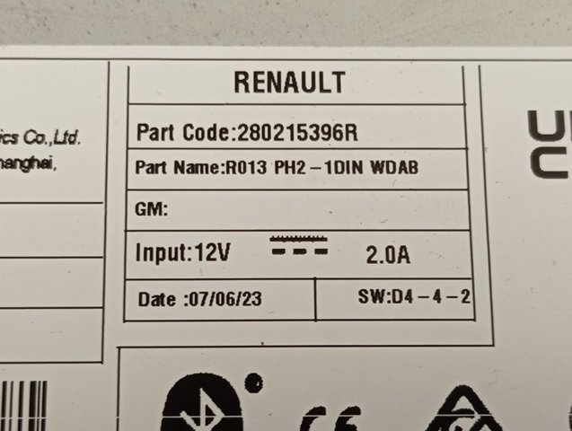 Купити 280215396R Renault (RVI) 