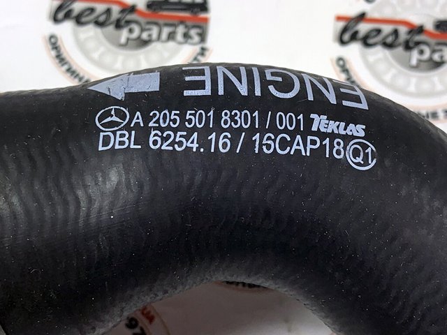 Шланг/патрубок радіатора охолодження, нижній Mercedes A2055018301 ціна, від 28.36 USD
