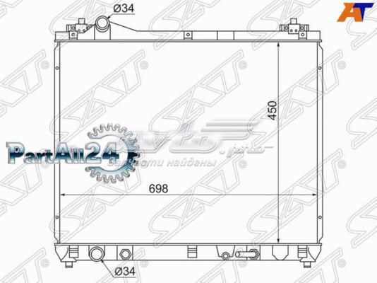 Радіатор основний SAT SK0006J20A ціна, від 85.65 USD