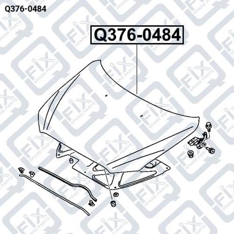 Капот Q-fix Q3760484 ціна, від 132.01 USD