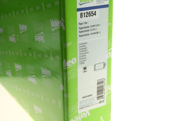 Конденсатор кондиціонера VALEO 812654 ціна, від 83.87 USD