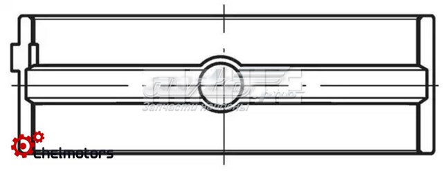 Вкладиші колінвала, корінні, комплект, 2-й ремонт (+0,50) Mercedes A4420300440 ціна, від 11.97 USD