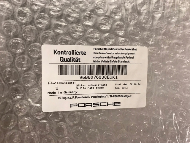 95B807683CEOK1 Porsche 