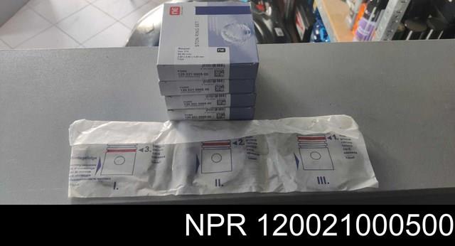 120021000500 NE/NPR Кільця поршневі на 1 циліндр, STD.