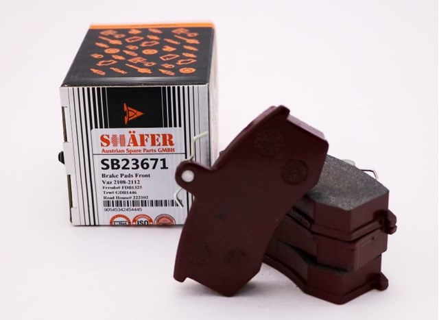 SB23671 Shafer Передні гальмівні колодки