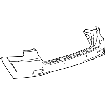 Кожух бампера заднього Chrysler 68334936AB ціна, від 240.71 USD